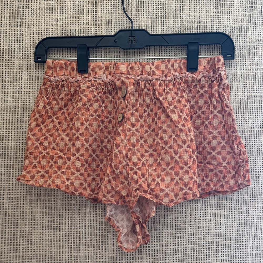 Free People Rust Patterned Intimates Set - image 3